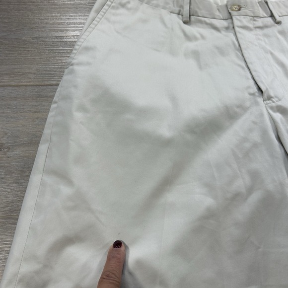 Polo Golf Ralph Lauren Men's 34 Flat Front Khaki Shorts‎ Golf Preppy - Picture 12 of 13